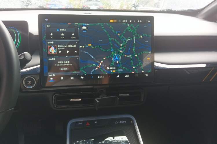 Used AION Y 2021 70 Tech Vitality Edition Audio And AC Panel
