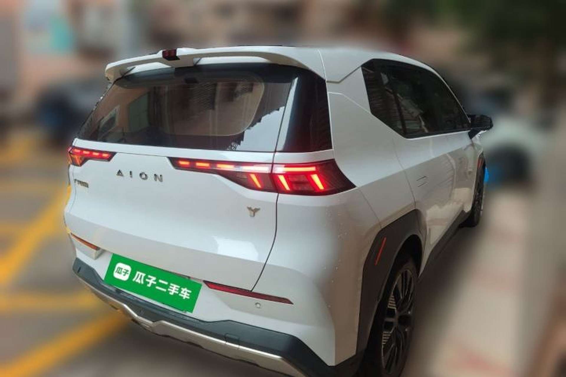 Used AION Y 2021 70 Enjoy Edition Rear Right 45 Deg