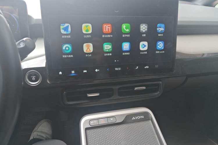 Used AION Y 2022 70 Intelligent Edition Lithium Iron Phosphate Audio And AC Panel