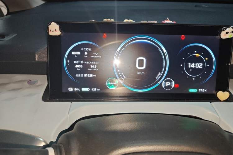 Used AION Y 2022 70 Intelligent Edition Lithium Iron Phosphate Odometer Close Up