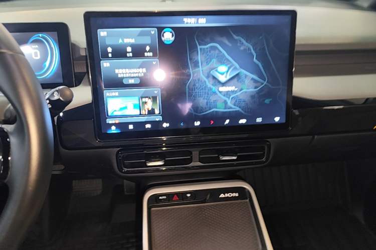 Used AION Y 2022 70 Tech Edition Lithium Iron Phosphate Audio And AC Panel