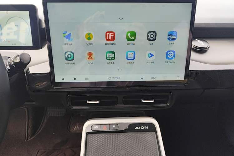 Used AION Y 2022 70 Tech Edition Lithium Iron Phosphate Audio And AC Panel