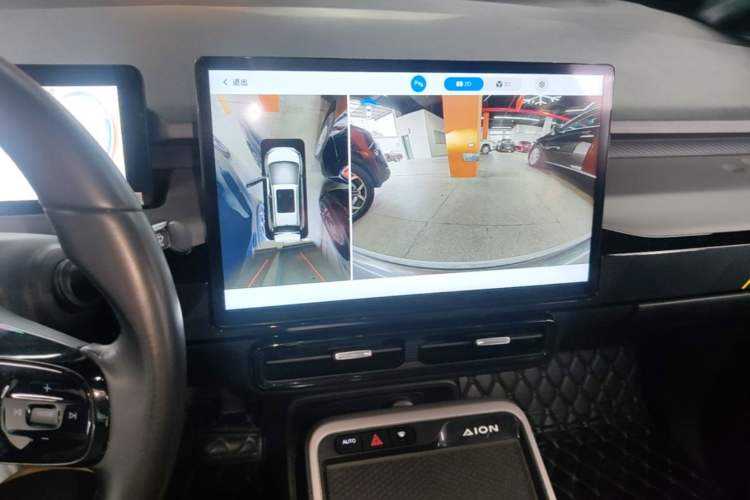 Used AION Y 2022 70 Intelligent Driving Version Lithium Iron Phosphate Audio And AC Panel