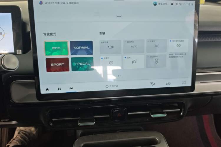 Used AION Y 2022 Plus 70 Smart Edition Audio And AC Panel