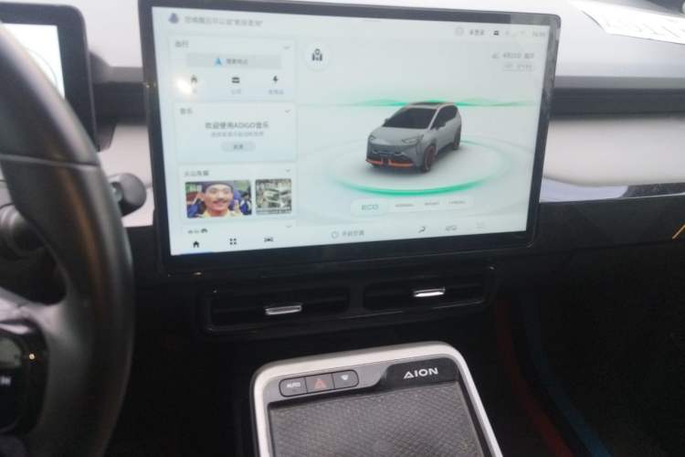 Used AION Y 2022 70 Intelligent Edition Lithium Iron Phosphate Audio And AC Panel