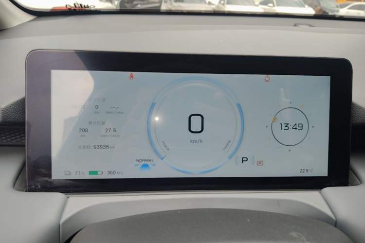 Used AION Y 2022 Plus 70 Enjoy Edition Instrument Cluster