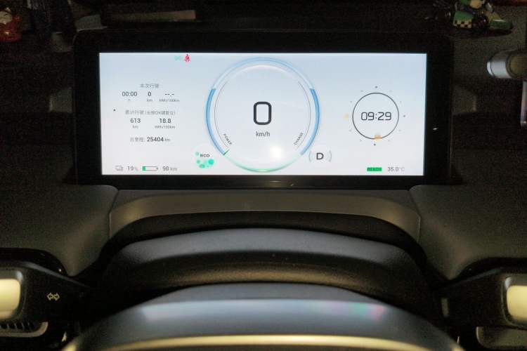 Used AION Y 2022 Plus 70 Smart Edition Odometer Close Up