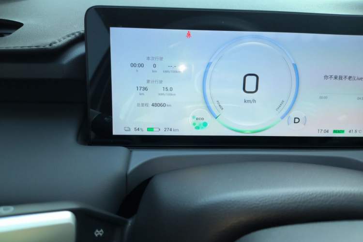 Used AION Y 2022 Plus 70 Smart Edition Odometer Close Up