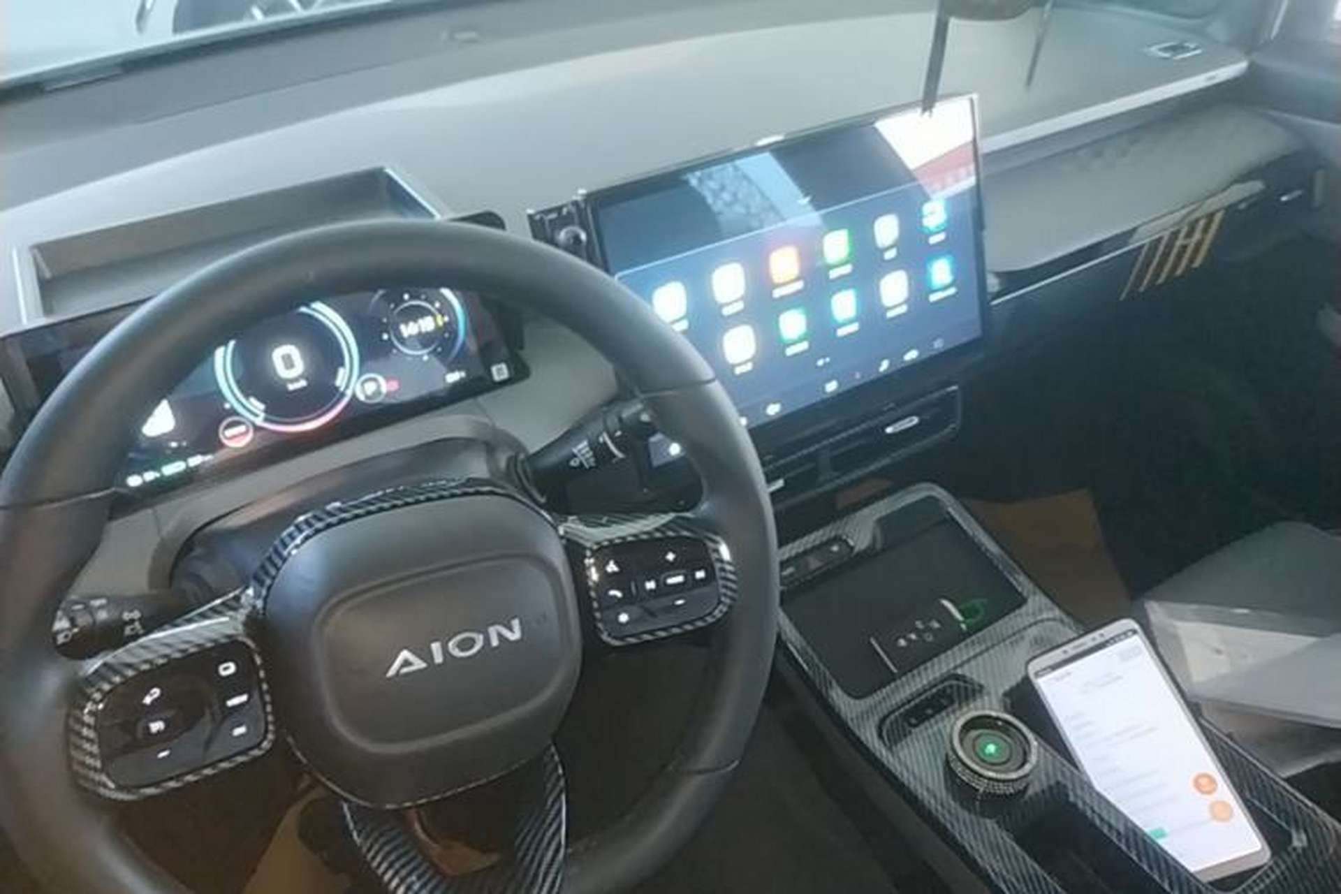 Used AION Y 2022 70 Intelligent Edition Lithium Iron Phosphate Center Console