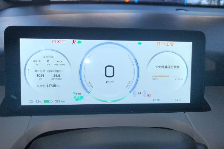 Used AION Y 2022 80 Ultra-Long Range Edition Instrument Cluster