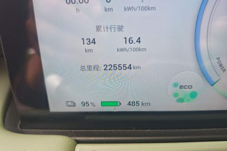 Used AION Y 2022 Plus 70 Enjoy Edition Odometer Close Up