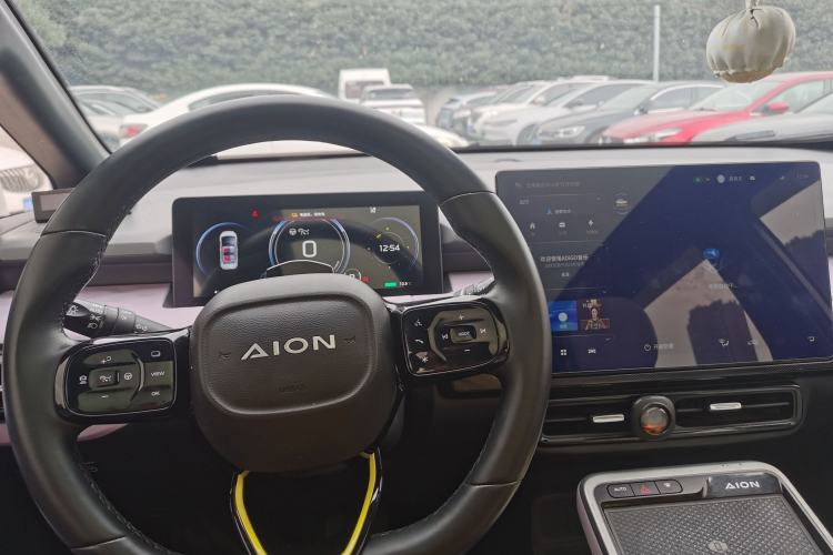 Used AION Y 2022 70 Tech Edition Lithium Iron Phosphate Audio And AC Panel