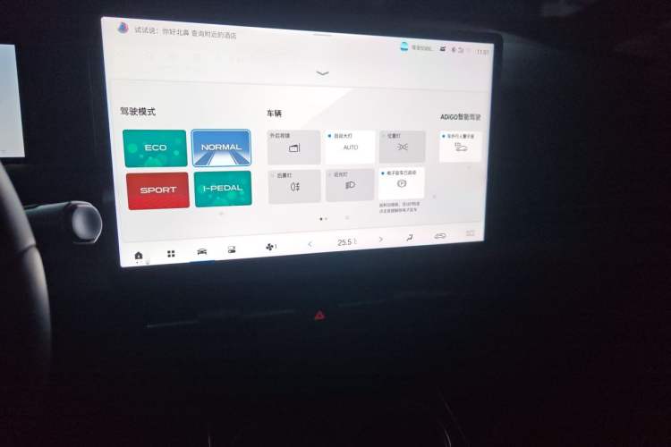 Used AION Y 2022 Plus 80 Enjoy Edition Audio And AC Panel