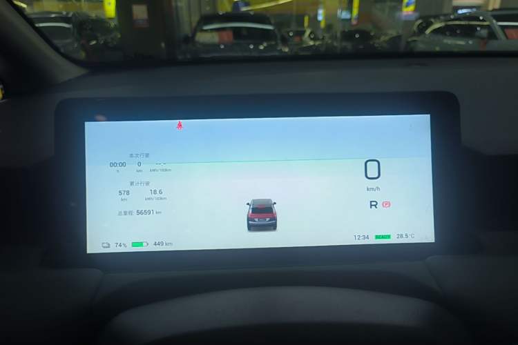 Used AION Y 2022 Plus 80 Enjoy Edition Instrument Cluster