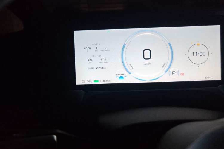 Used AION Y 2022 Plus 80 Enjoy Edition Odometer Close Up