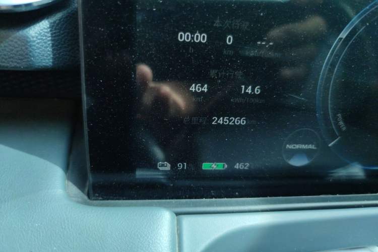 Used AION Y 2022 Plus 70 Smart Edition Odometer Close Up