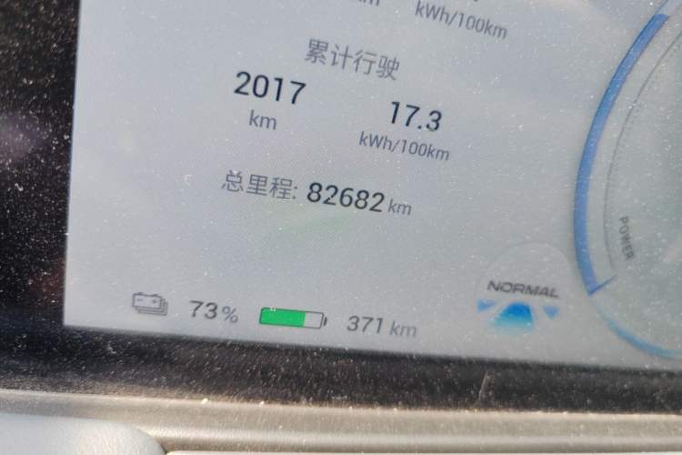 Used AION Y 2022 Plus 70 Enjoy Edition Odometer Close Up