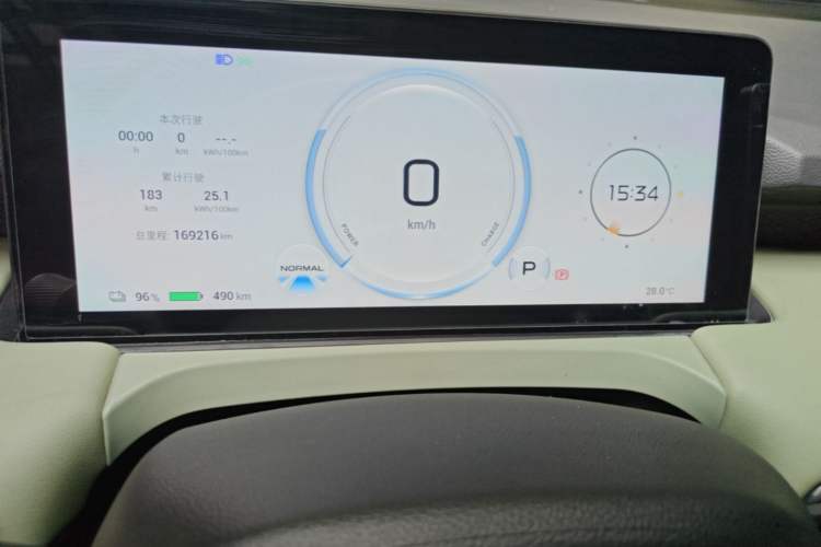 Used AION Y 2022 Plus 70 Enjoy Edition Instrument Cluster