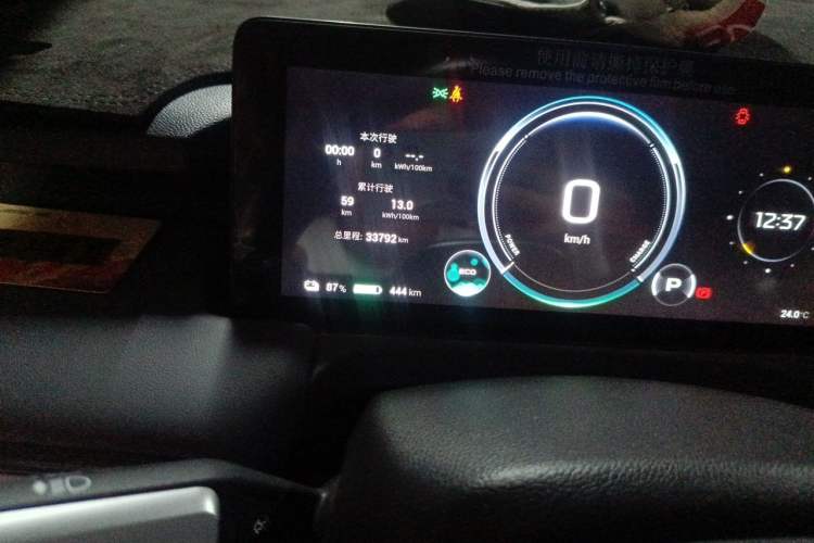 Used AION Y 2023 Plus 510 Enjoy Edition Odometer Close Up