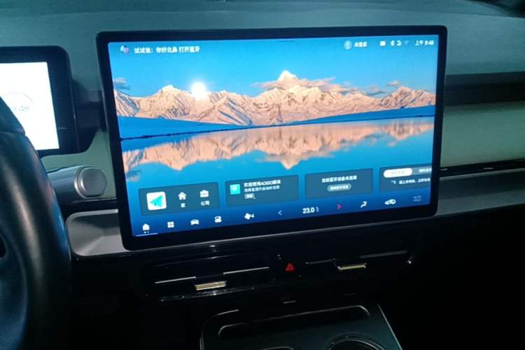 Used AION Y 2023 Younger Audio And AC Panel