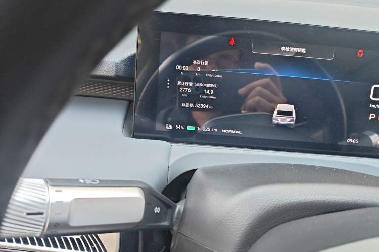Used AION Y 2023 Plus 510 Smart Edition Odometer Close Up