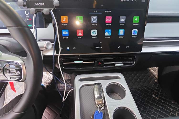 Used AION Y 2023 Plus 610 Smart Edition Ternary Lithium Audio And AC Panel