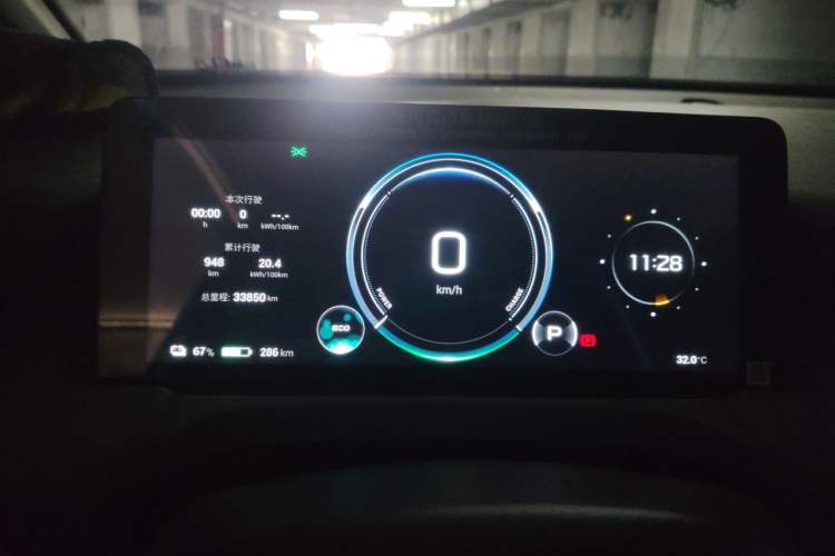 Used AION Y 2023 Younger Star Edition Instrument Cluster