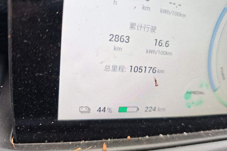 Used AION Y 2023 Plus 510 Enjoy Edition Odometer Close Up