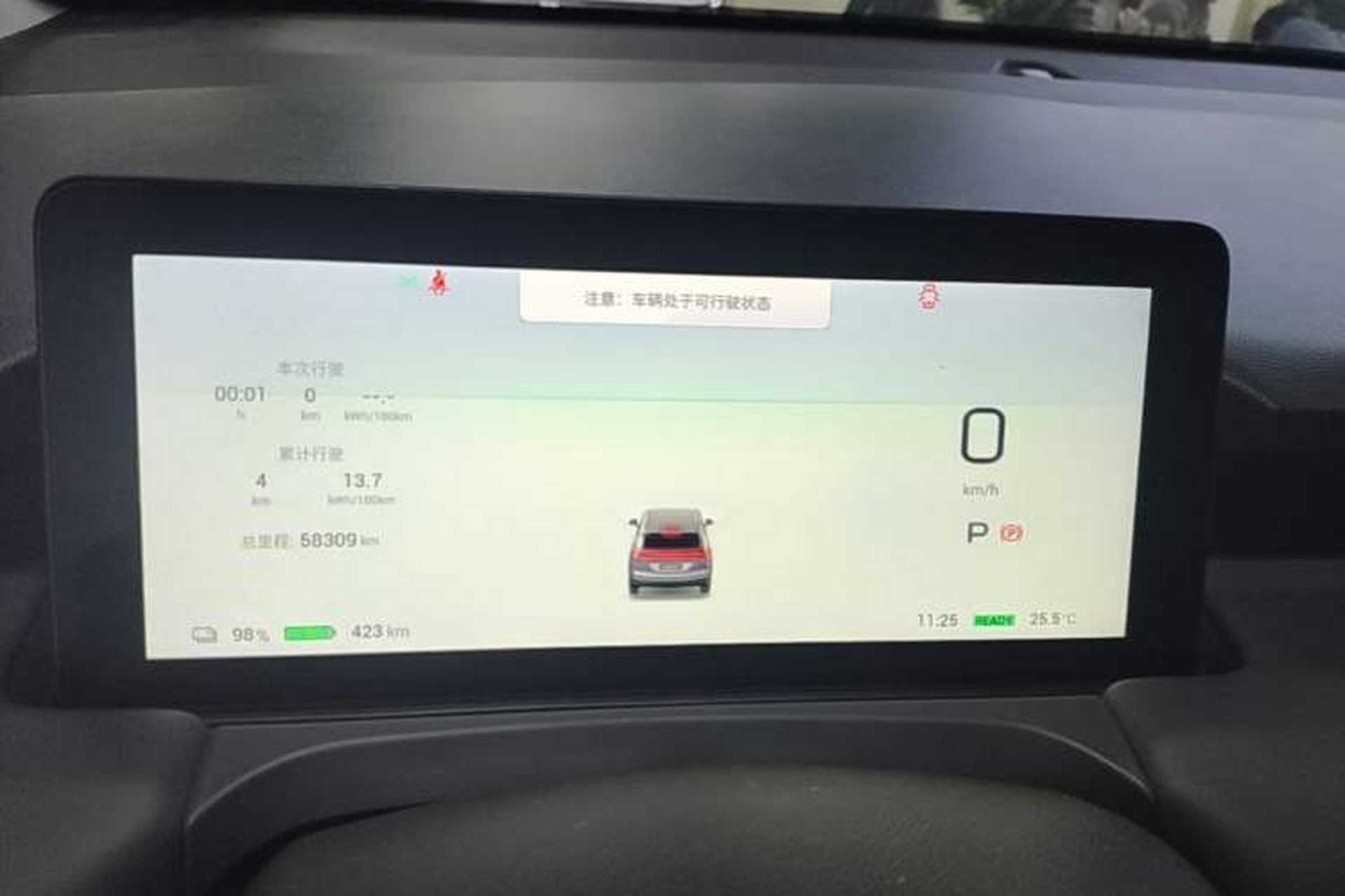 Used AION Y 2023 Younger Star Edition Instrument Cluster