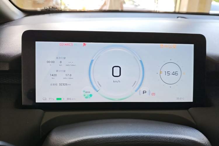 Used AION Y 2023 Younger Instrument Cluster