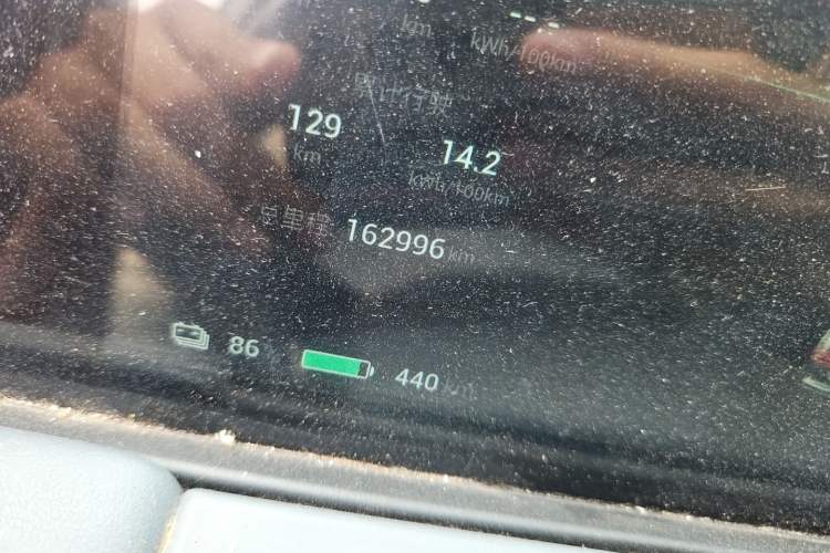 Used AION Y 2023 Plus 510 Enjoy Edition Odometer Close Up