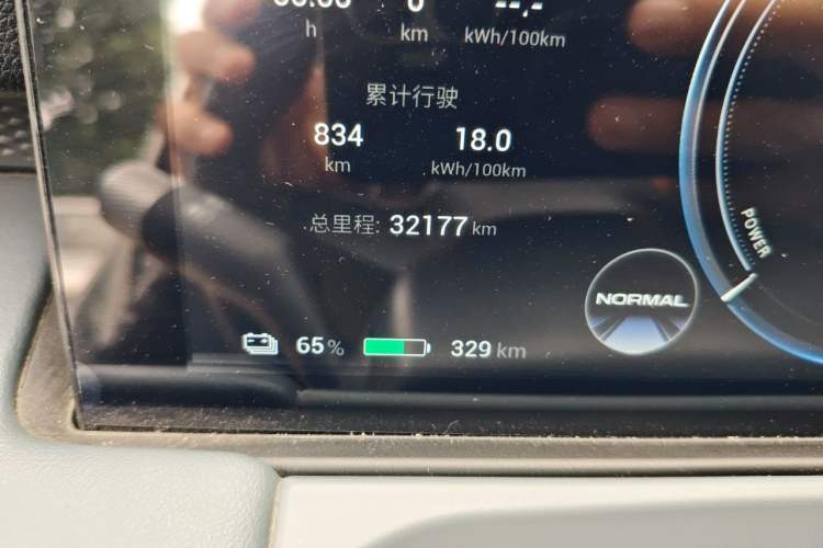 Used AION Y 2023 Plus 510 Smart Edition Odometer Close Up