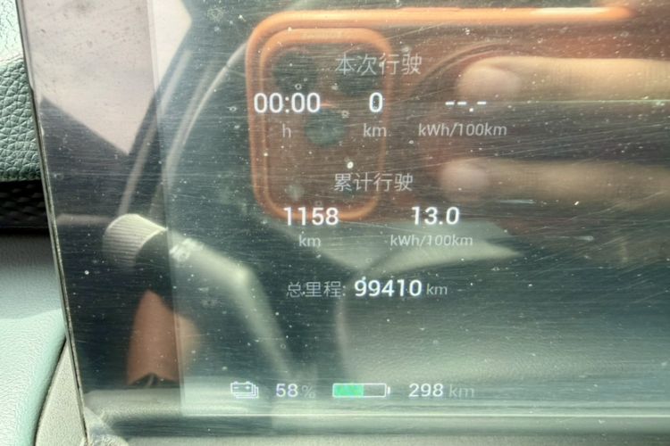 Used AION Y 2023 Plus 510 Enjoy Edition Odometer Close Up