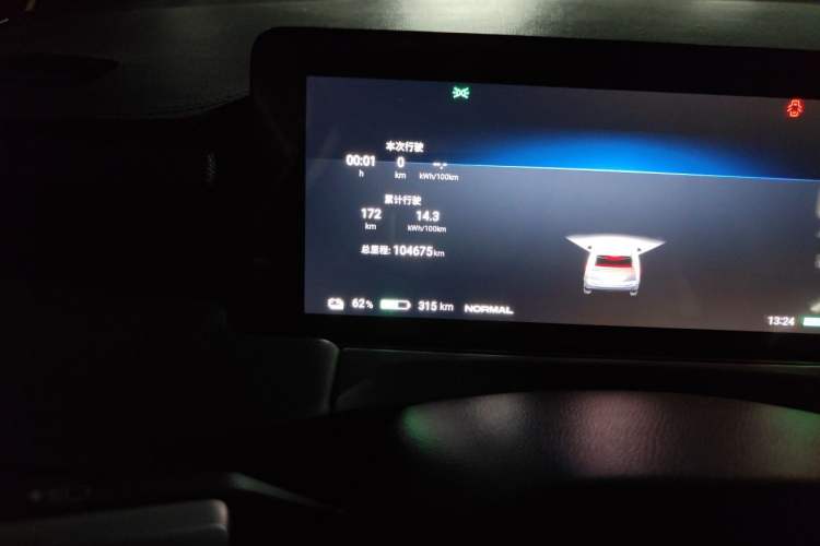 Used AION Y 2023 Plus 510 Smart Edition Odometer Close Up