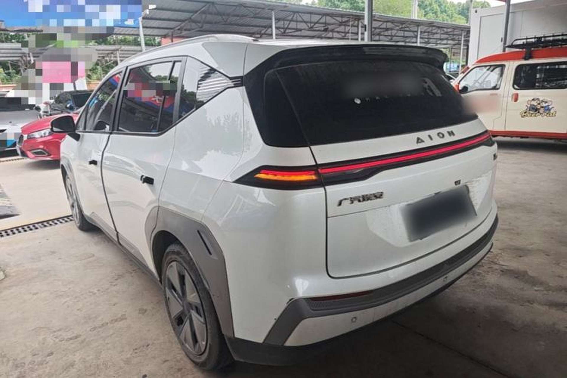 Used AION Y 2023 Plus 510 Enjoy Edition Rear Left 45 Deg