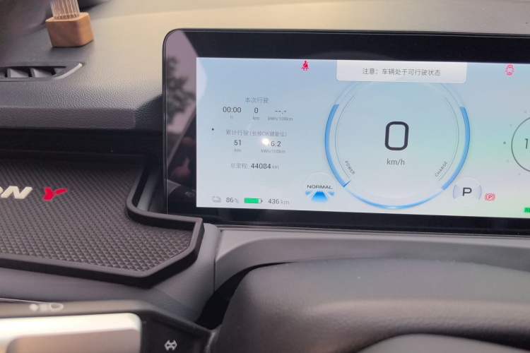 Used AION Y 2023 Plus 510 Smart Edition Odometer Close Up