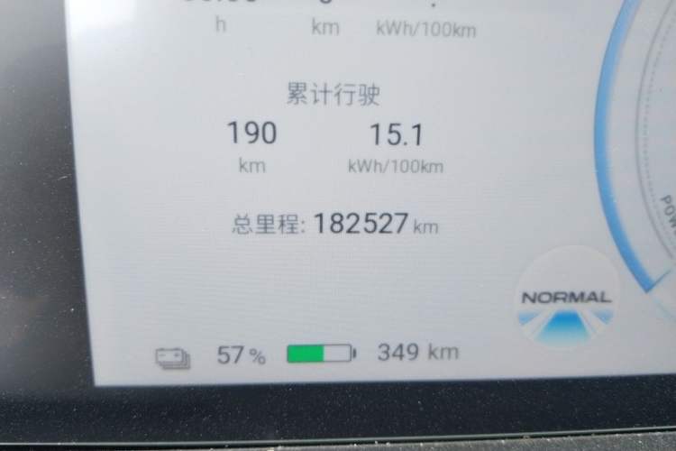 Used AION Y 2024 Plus 610 Intelligent Driving Edition Ternary Lithium Odometer Close Up