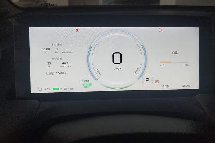 Used AION Y 2024 Younger Instrument Cluster