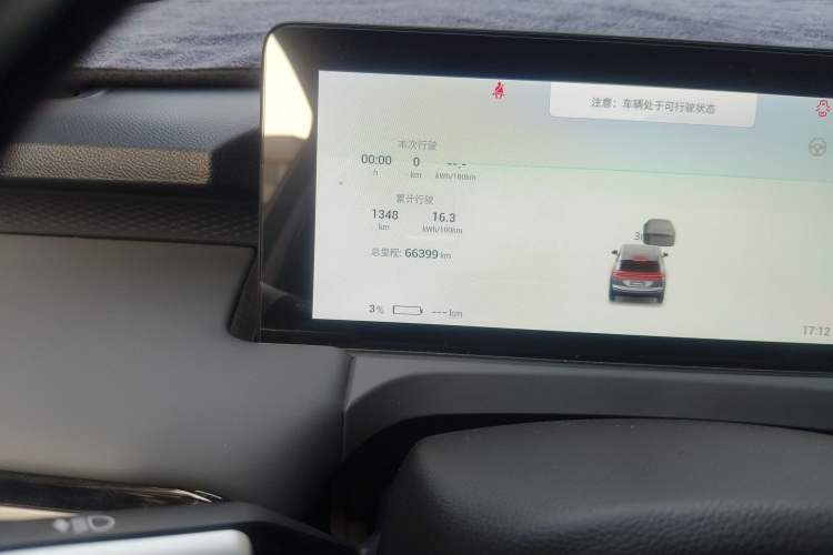 Used AION Y 2024 Plus 510 Intelligent Driving Version Odometer Close Up
