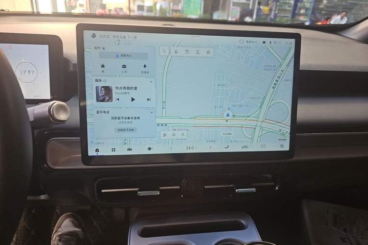 Used AION Y 2024 Plus 510 Intelligent Driving Version Audio And AC Panel