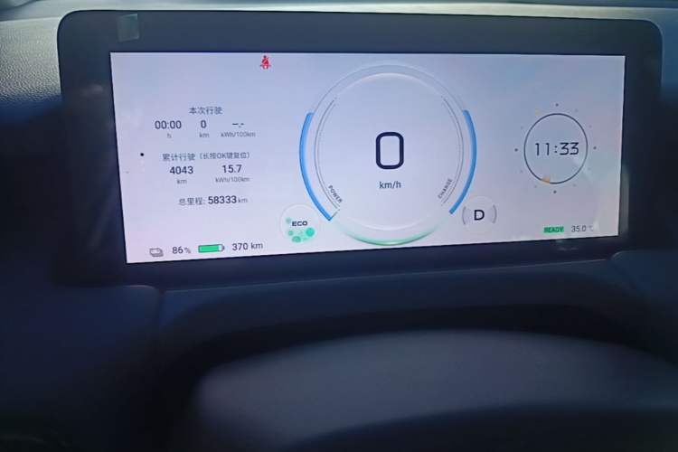 Used AION Y 2024 Younger Instrument Cluster