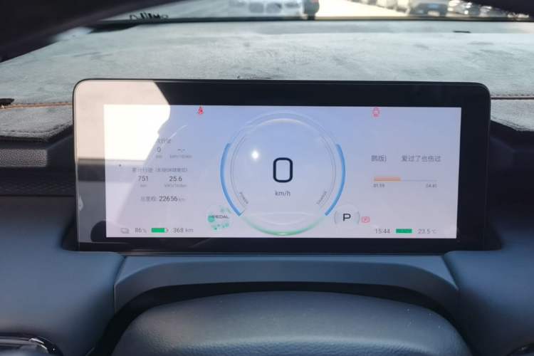 Used AION Y 2024 Younger Instrument Cluster