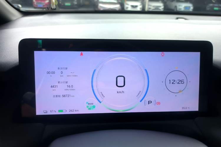 Used AION Y 2024 Younger Instrument Cluster