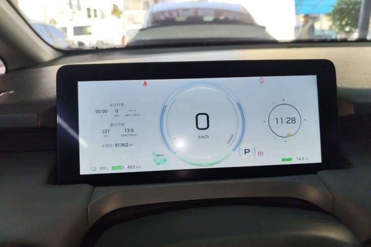 Used AION Y 2024 Plus 510 Intelligent Driving Version Odometer Close Up