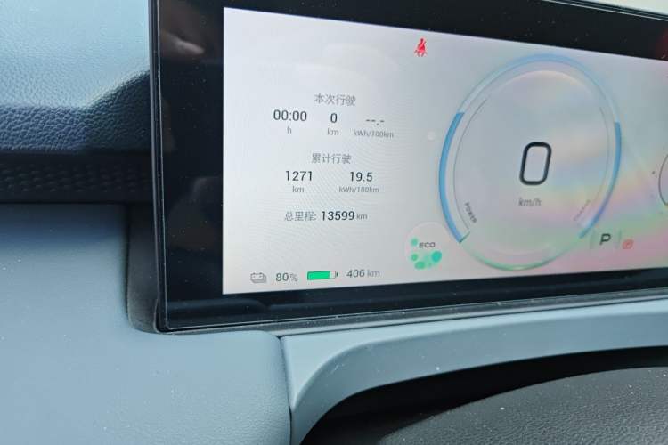 Used AION Y 2024 Plus 510 Intelligent Driving Version Odometer Close Up