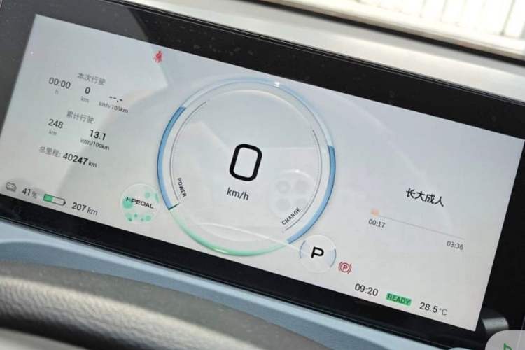 Used AION Y 2025 Plus 510 Enjoy Executive Edition 58.9 kWh Instrument Cluster