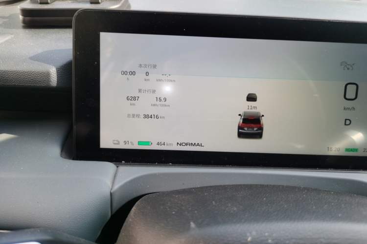 Used AION Y 2025 Plus 510 Zhihao Edition Odometer Close Up
