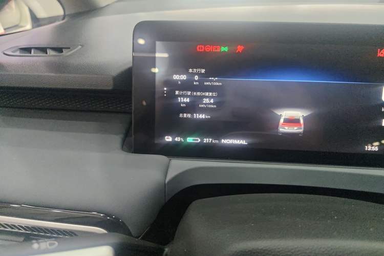 Used AION Y 2025 Plus 510 Zhihao Edition Odometer Close Up