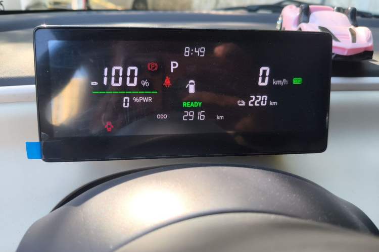 Used Aishang 2026 Model Cool Edition Odometer Close Up