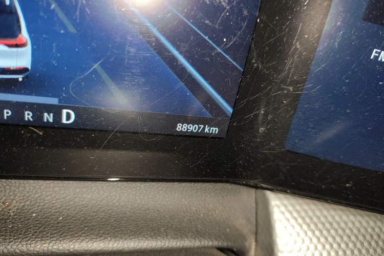 Used Aiways U5 2021 U5 SE Odometer Close Up